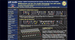 Desktop Screenshot of adt-audio.de